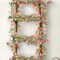 4PCS Artificial Daisy Flower Garland – Silk Flower Vines with Pink Daisies & Green Leaves for Wall, Wedding Arch, Party & Home Decor (Indoor/Outdoor)